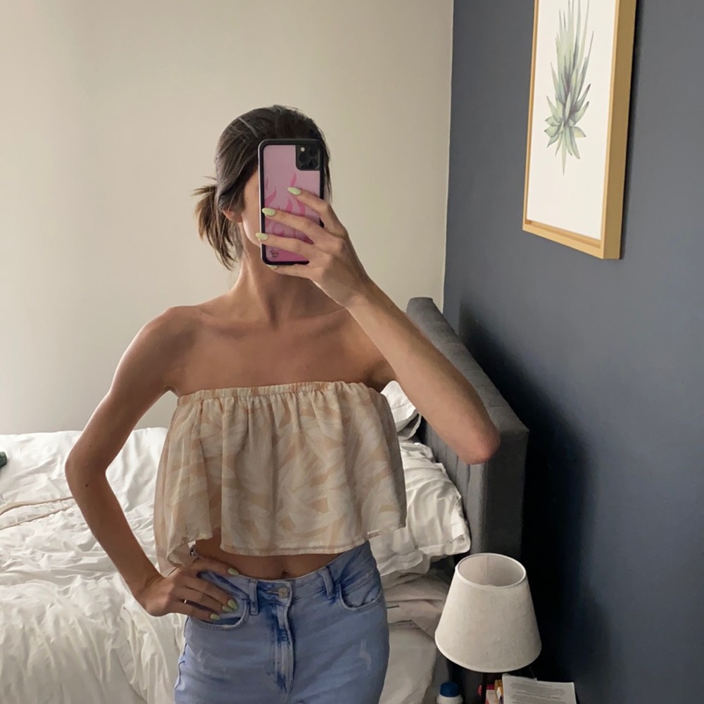Tobi Strapless Top